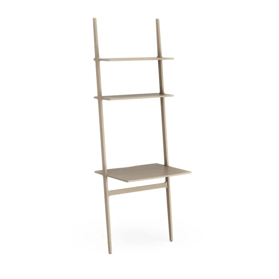 Skrivbord-Swedese Libri skrivbord, Ask lackad nutmeg