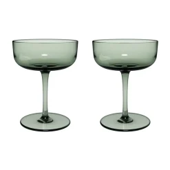 Champagneglas-Villeroy & Boch Like champagneglas coupe 10 cl 2-pack, Sage