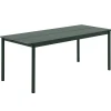 Linear Steel bord 200x75 cm, Dark green^Muuto Online