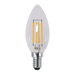 Ljuskällor-Scandi Essentials Lit dimbar ljuskälla E14 250lm filament, Klar, 3000K
