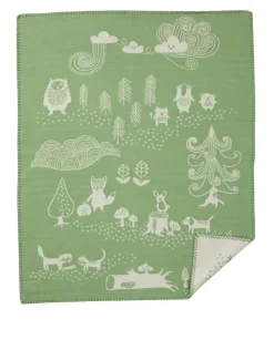Little bear barnfilt, grön^Klippan Yllefabrik Discount