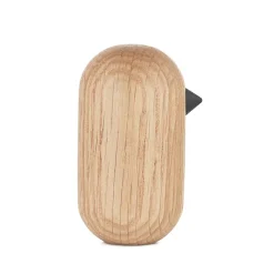 Träfigurer-Normann Copenhagen Little Bird figur ek, 7 cm