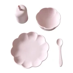 Serviser & Startset|Barnserviser-Jack o Juno Little Poppy barnservis 4 delar, Light pink