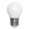 Övriga Lamptillbehör|Ljuskällor-Globen Lighting Ljuskälla E27 LED filament glob opal 45 mm, 5W