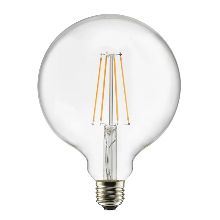 Ljuskälla E27 LED glob 125, Klar^Globen Lighting Discount