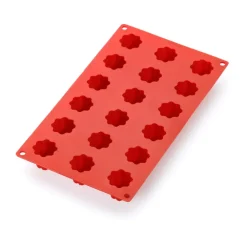 Kakformar & Pepparkaksformar-Lékué cannelé bordelais silikonform mini, Röd