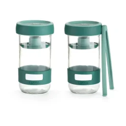 Övriga Köksredskap-Lékué inläggningskit 5 delar, Grön