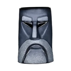 Ölglas-Målerås Glasbruk Loke ölsejdel, svart