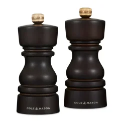 London salt- och pepparkvarnset 13 cm, Chocolate^Cole & Mason Clearance