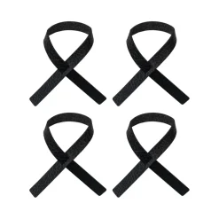 Loop servettring 4-pack, Svart antracit^LIND DNA Best