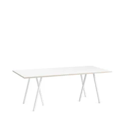 Loop Stand matbord, White laminate-white, 200 cm^HAY Sale