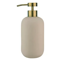 Tvålpumpar, Tvålkoppar & Tvålfat-Mette Ditmer Lotus tvålpump hög, Sand