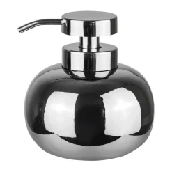 Tvålpumpar, Tvålkoppar & Tvålfat-Mette Ditmer Lotus tvålpump låg, Chrome