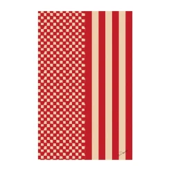 Love duk 150x280 cm, Röd-sand^Byon Hot