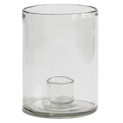 Luna ljusstake Ø14 cm, Klar^Tell Me More Outlet