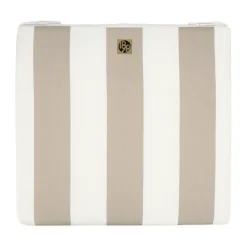 Stolsdynor|Trädgårdsdetaljer & Tillbehör·Stolsdynor & Kuddar För Utomhusbruk-1898 Lunda dyna 42x45 cm, Taupe striped