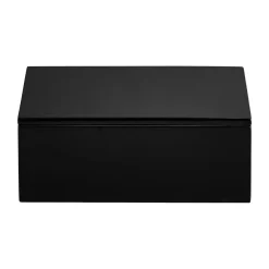 Lux lackad förvaringslåda 19x19x7 cm, Black^Mojoo Clearance