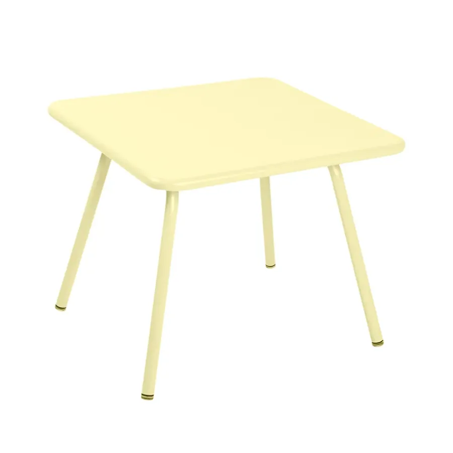 Luxembourg barnbord 57x57 cm, Frosted lemon^Fermob Hot