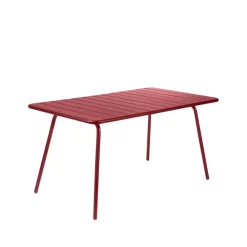 Utebord·Matbord Utomhus|Matbord Utomhus-Fermob Luxembourg bord 143x80 cm, Chili