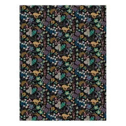 Tyger & Metervaror-Arvidssons Textil Lyckeflykt tyg, Svart