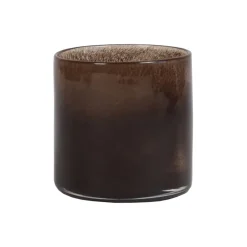 Ljuslyktor & Ljusfat-Tell Me More Lyric ljuslykta S, Mörkbrun