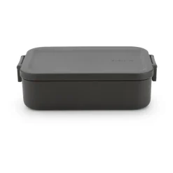 Matlådor-Brabantia Make & Take matlåda medium 1,1 L, Mörkgrå