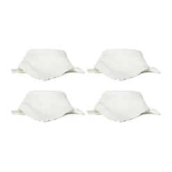 Tygservetter|Tygservetter-Boel & Jan Mandela linneservett 40x40 cm 4-pack, Vit