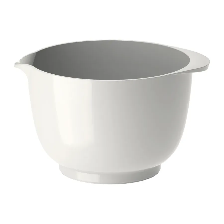 Bunkar & Vispskålar-Rosti Margrethe skål 2 L, Vit