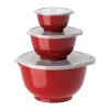 Bunkar & Vispskålar-Rosti Margrethe skålset 3-pack, Röd