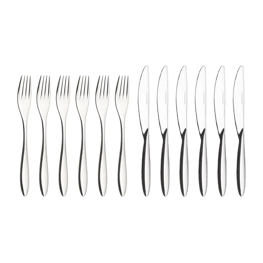 Maria förrättsbestick 12 delar, Rostfritt stål^Hardanger Bestikk Online
