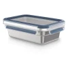 MasterSeal rostfritt stål matlåda rektangulär, 0,8 L^Tefal Clearance
