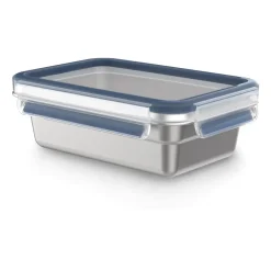MasterSeal rostfritt stål matlåda rektangulär, 0,8 L^Tefal Clearance