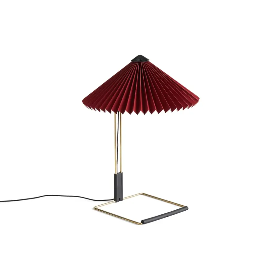 Matin table bordslampa Ø30 cm, Oxide red shade^HAY Sale