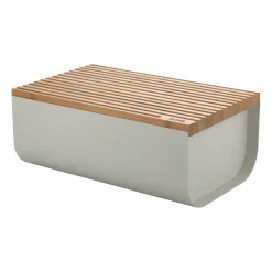 Mattina brödlåda 34 cm, Varm grå-bambu^Alessi Sale