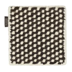 Mattprover-Material Samples Mattprov Hill ullmatta, Vit-brun