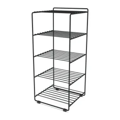 Shoescraper skohylla, Svart^Maze Outlet