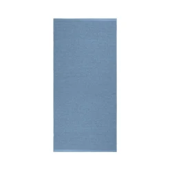 Gångmattor|Utomhusmattor-Scandi Living Mellow plastmatta blå, 70x250cm