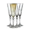 Champagneglas-Lyngby Glas Melodia champagneglas 16 cl 4-pack, Kristall