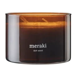 doftljus, 32 timmar, Dark wood^Meraki Clearance