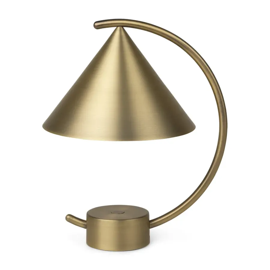Meridian bordslampa, Brass^Ferm Living Hot