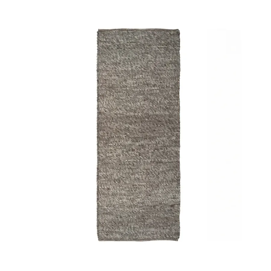 Gångmattor-Classic Collection Merino gångmatta, Grå, 80x150 cm