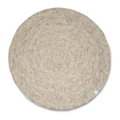 Merino ullmatta rund Ø240 cm, Natural beige^Classic Collection Hot