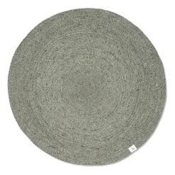 Runda Mattor-Classic Collection Merino ullmatta rund Ø200 cm, Green