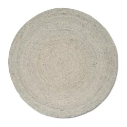 Merino ullmatta rund Ø240 cm, Concrete^Classic Collection Best