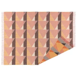 Bomullsplädar & Bomullsfiltar-NJRD Metric bomullspläd, Rosa