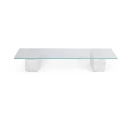Soffbord-Ferm Living Mineral soffbord 46x160 cm, Bianco curia