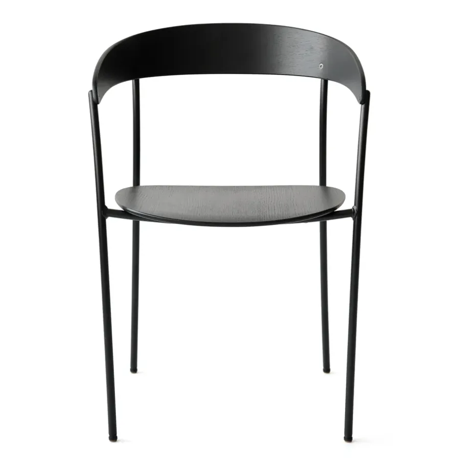 Stolar-New Works Missing karmstol, Svart ask