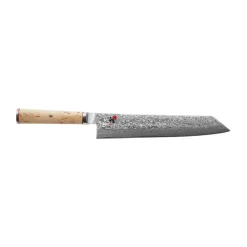 Japanska Knivar|Kockknivar-Miyabi Birch 5000MCD kiritsukekniv 24 cm, Damaskusstål-björk