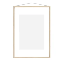 Tavelramar-MOEBE askram A2 44,8x61,5 cm, Transparent, Wood, Black