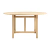 Matbord-MOEBE round dining table matbord Ø140 x73,2 cm, Ek